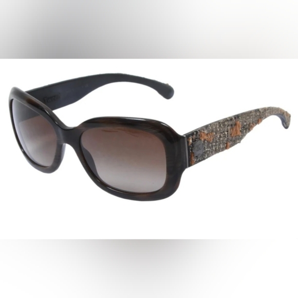 CHANEL TWEED SUNGLASSES 5240 - Picture 1 of 14